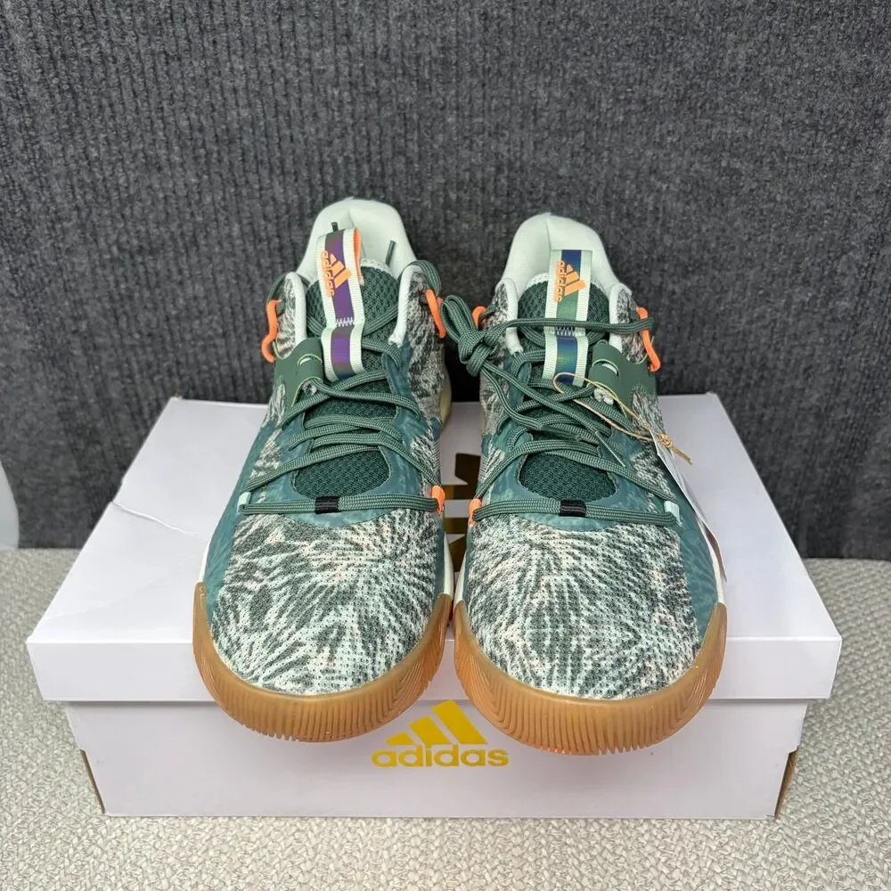 NEW Adidas Harden Stepback 3 Green Oxide Off White Basketball Men’s 11 GZ7240